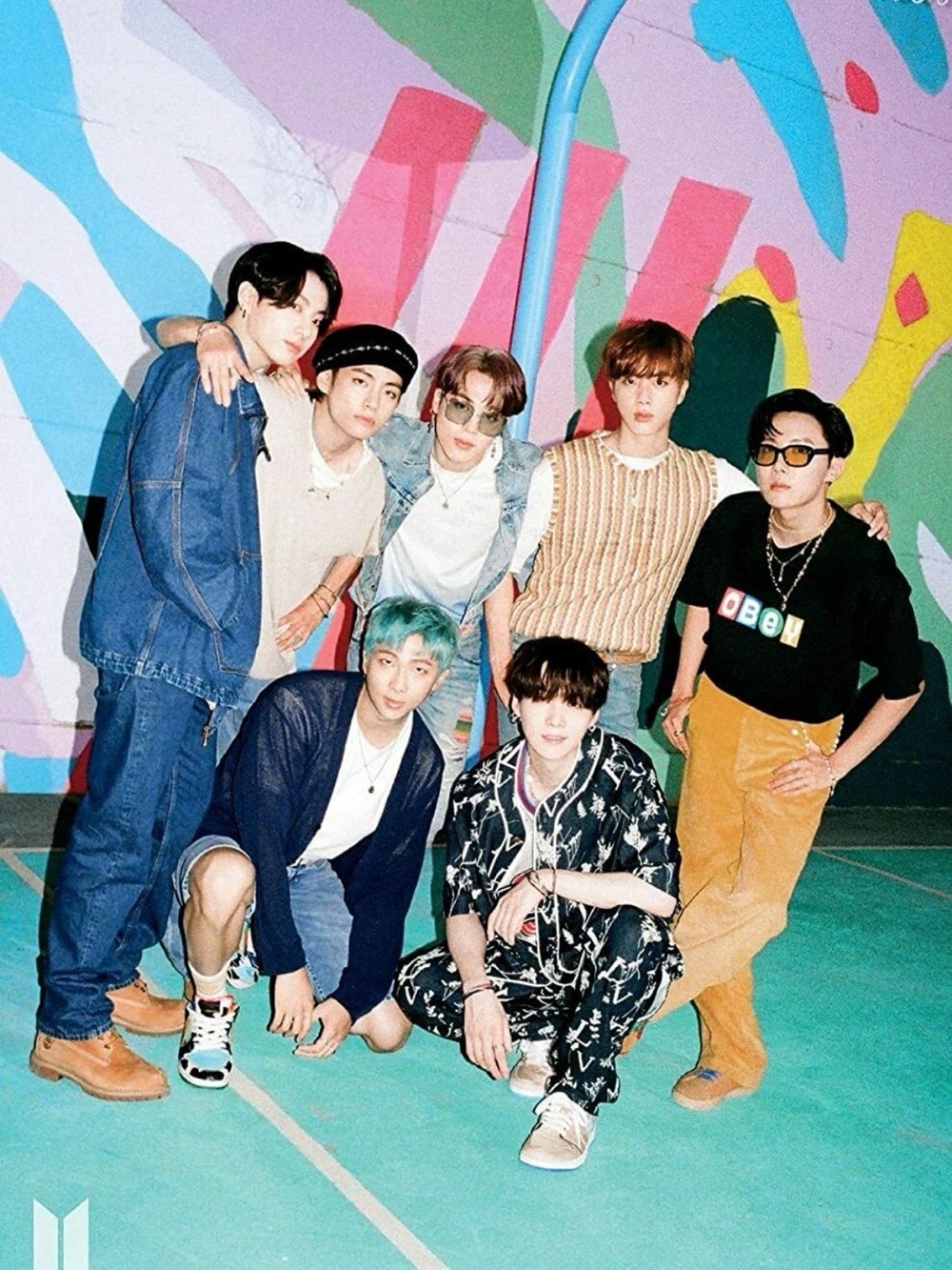 Official BTS Dynamite Poster